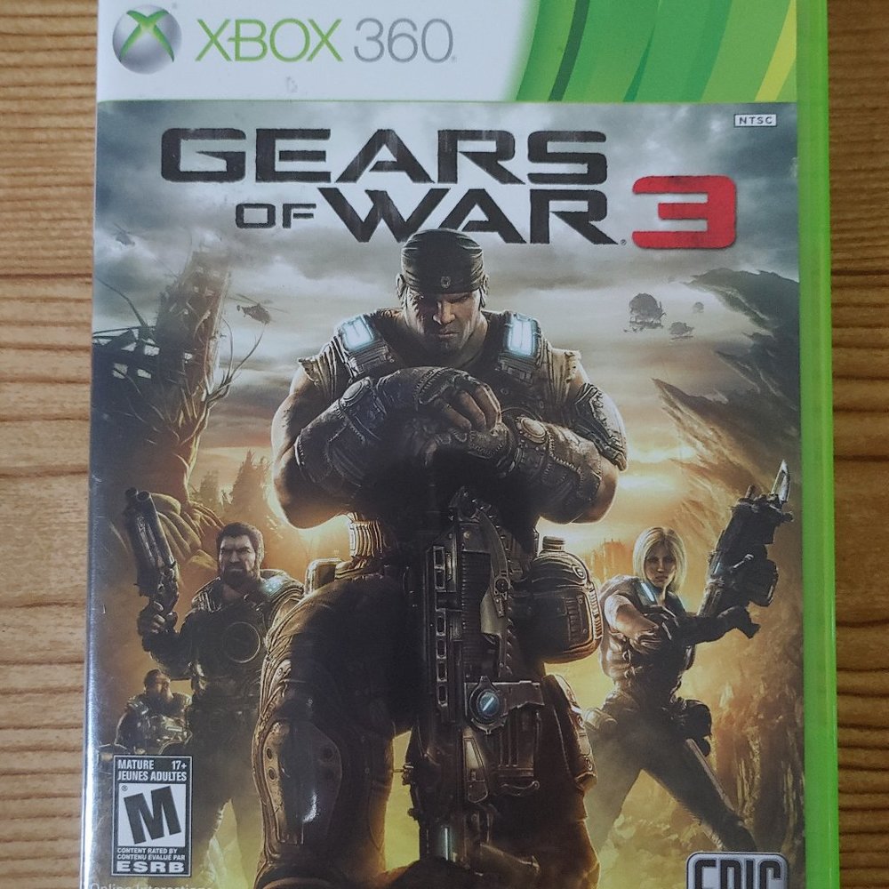 Gears of War 3 XBOX 360 game (CIB)